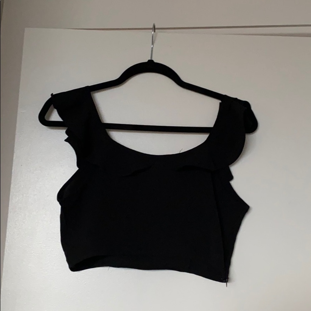 Crop top and shorts set